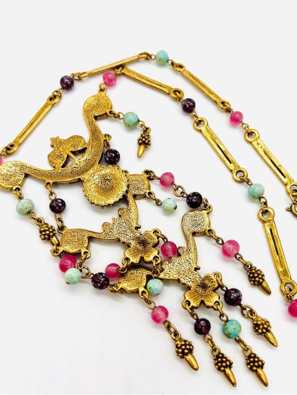RARE GOLDETTE ETRUSCAN REVIVAL NECKLACE!! - Picture 16 of 16